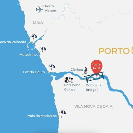 Porto City Elegant Retreat Eksteriør bilde